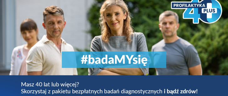Przychodnia ALVITA zaprasza do skorzystania z programu „Profilaktyka 40 plus”
